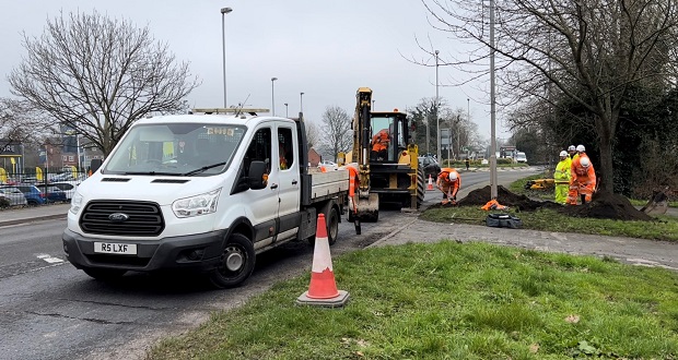 First phase of £1.25m Derby Road project nears completion