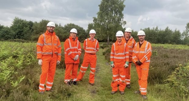 Staffordshire Highways lends a hand at Chasewater Country Park