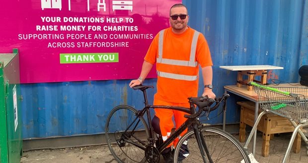 Charity bike sale to take place at Stafford recycling centre