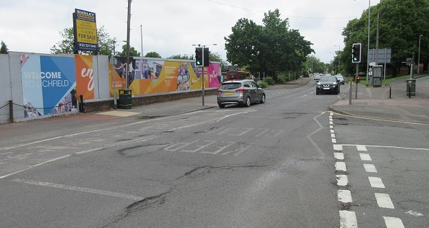 Major £1.1m highways improvement works to start in Lichfield next week