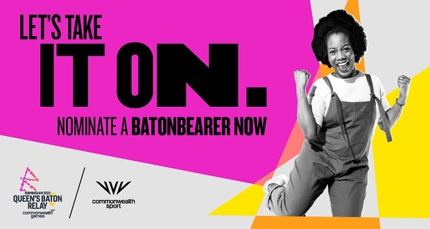 Nominate inspirational Staffordshire residents for Commonwealth Games 2022 baton relay team