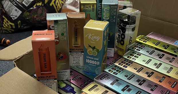 Illegal goods seized in Newcastle