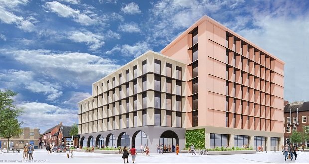 Huge town centre transformation opportunity presented to developers at leading national investor event