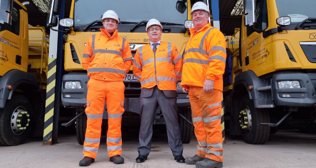 Staffordshire's Gritting Crews see First Winter Action