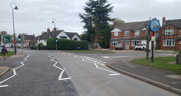 Highways improvements completed on A515 Lichfield Road