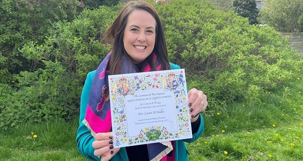 Community champion invited to Kings Coronation