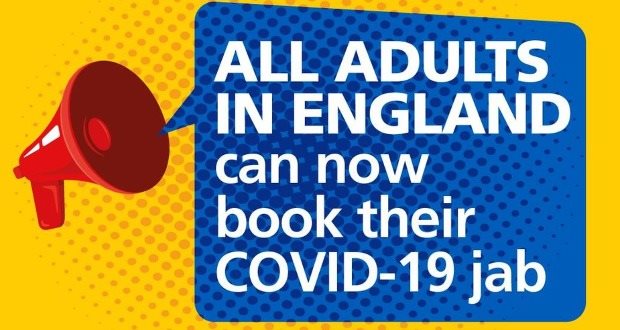 Jabs for all adults invitation hailed as important moment