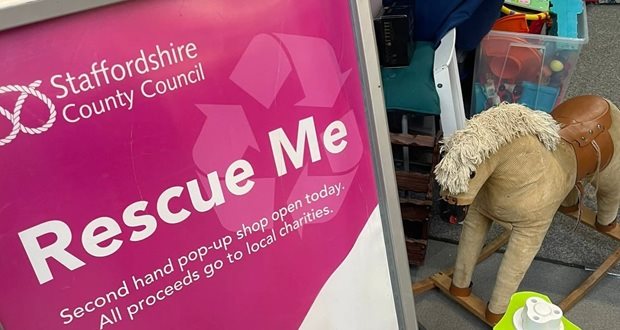 Grab a bargain and support community groups at recycling events in run-up to Christmas