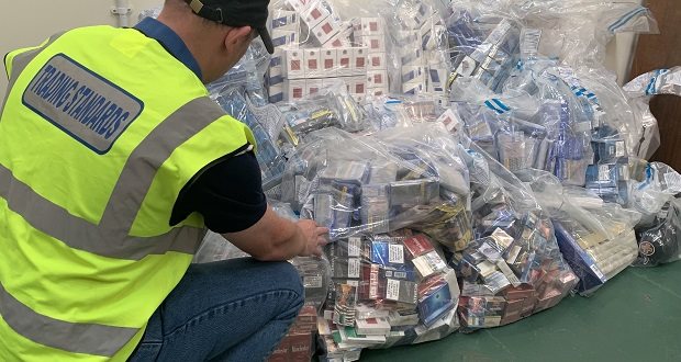 Illegal tobacco seized in Tamworth