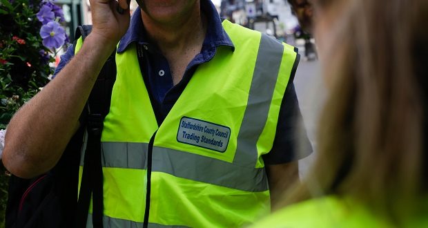 Children sold age-restricted products in Staffordshire