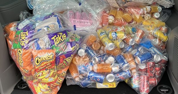 Over 750 American candy products amongst items seized in Staffordshire