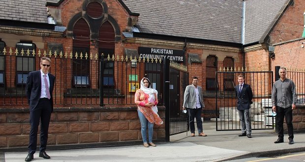 Community push to tackle Covid cases in Burton