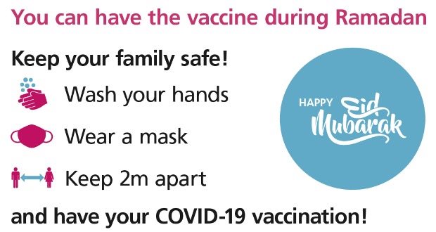 Plan ahead to celebrate Eid safely this year