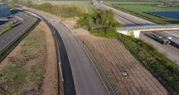 i54 South Staffordshire western extension enters new phase of works
