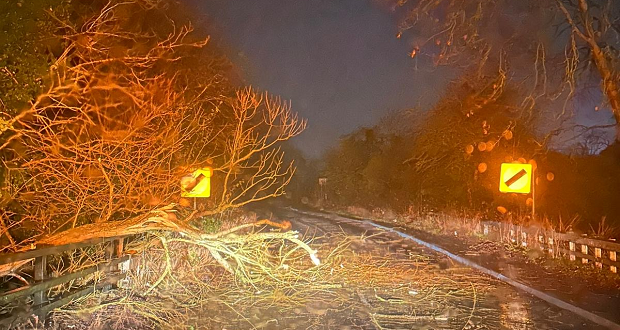 Photos show size of storm challenge