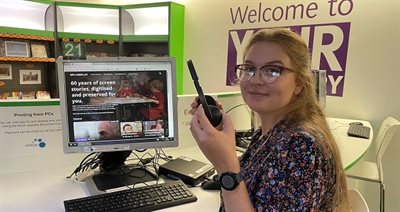 BFI Replay Keira Taylor Library Assistant NR