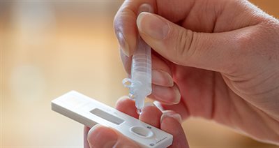 Covid LFD test fluid