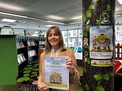 Hayley Coles Summer Reading Challenge end September 2025