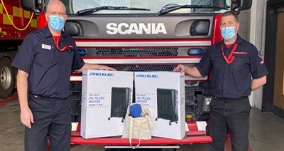 Simon England and Mark Downes - Staffordshire Fire and Rescue Service Newsroom