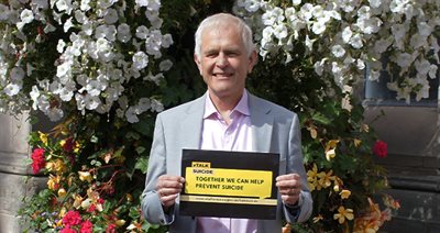 #TalkSuicide newsroom picture