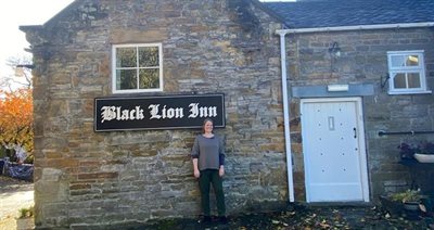 Black Lion Inn, Butterton - landlady Hannah Grimsey