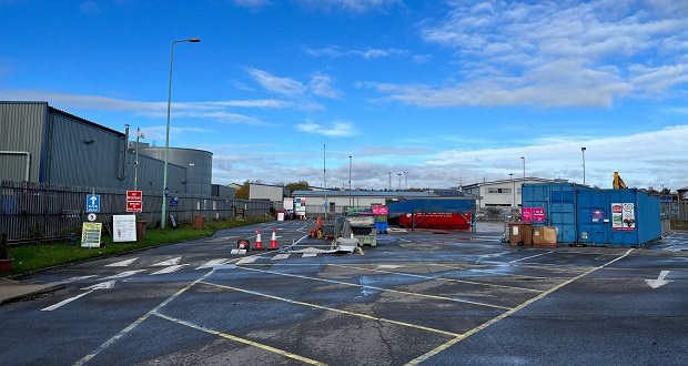 Household waste recycling centre reopens after refurbishment