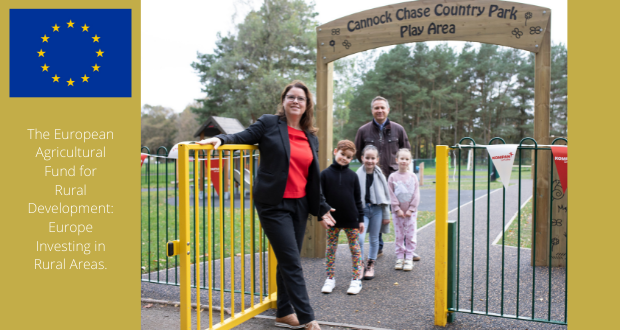 New Play Area at Cannock Chase Means More Fun for Families
