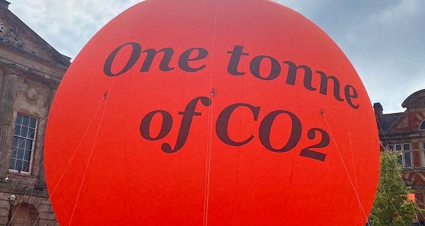 Giant carbon bubble to tour Staffordshire