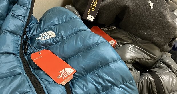 Fake North Face clothing seized in Staffordshire