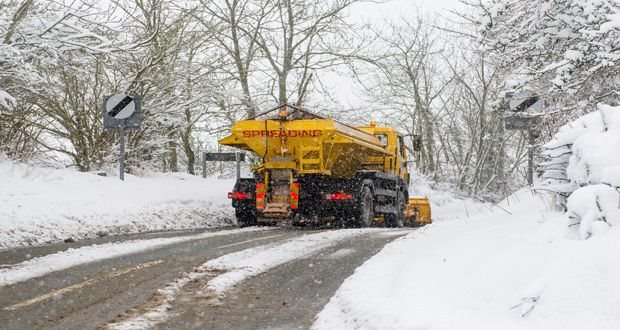 Gritters working around the clock as snow hits county