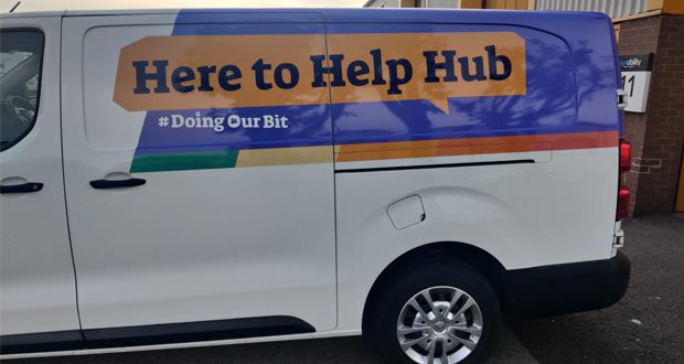 Mobile hub to give advice to vulnerable communities