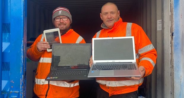 IT equipment disposal made easy at county recycling centres