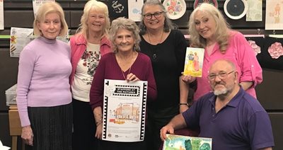 Janet, Janice, Maureen, Julie, Glynis, Ben Wellbeing Group NR