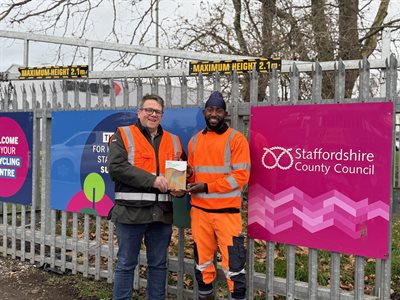 Lamar and Cllr Andrew Mynors