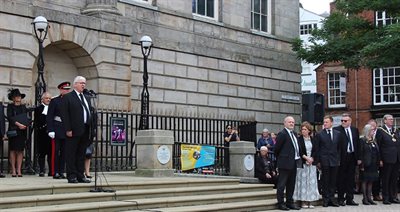 London Bridge Proclamation SCC Chairman Paul Snape