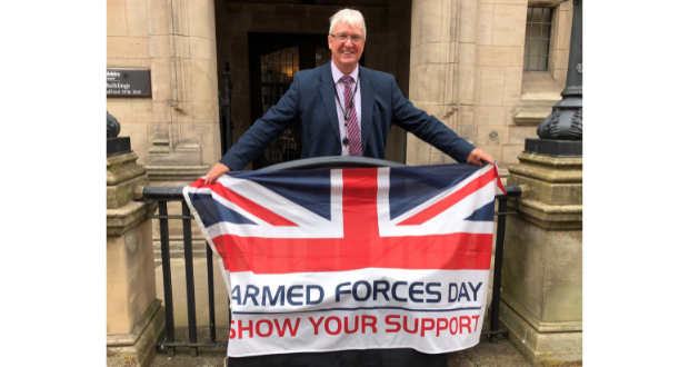 Staffordshire to Fly the Flag for Armed Forces Day