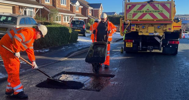County council brings forward road repairs
