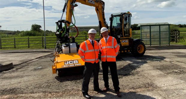 Pothole Pro plays pivotal role in roundabout works