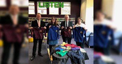 Pre-Loved uniform recycling project