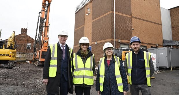 Work on new Staffordshire History Centre under way