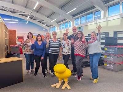 Wombourne library staff