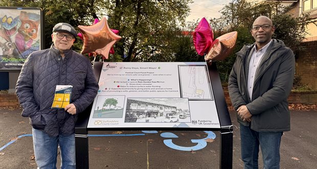 Image for Scheme to tackle flooding in Cannock completed