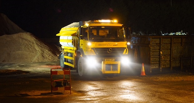 Gritting Crews Out Across The County