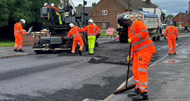 Staffordshire highways crews focus on fixing for the next 12 months