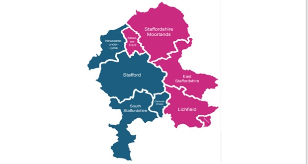 Image for County Council Submits East-West LGR Plan for Staffordshire