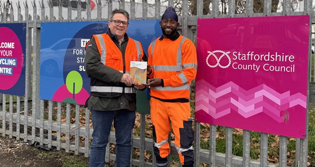 Image for County council receives national recognition for supporting care leavers through recycling