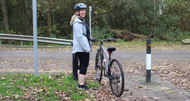 Image for INTO volunteer urges others to get cycling and walking