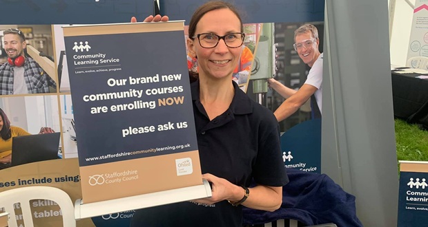Image for New community learning courses launch across Staffordshire