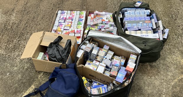 Image for Investigations underway after seizures of illegal cigarettes and vapes in Staffordshire