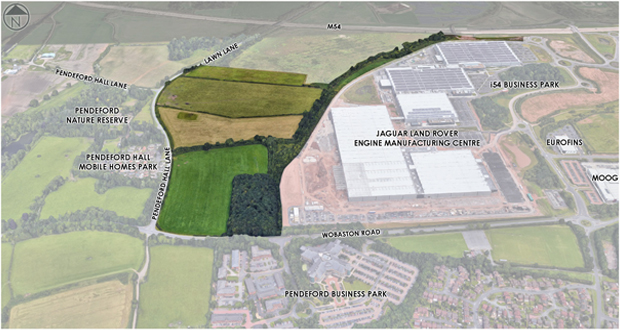 Development of two plots set to begin at Staffordshire business park